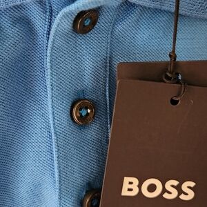 BOSS Light Blue Polo Shirt